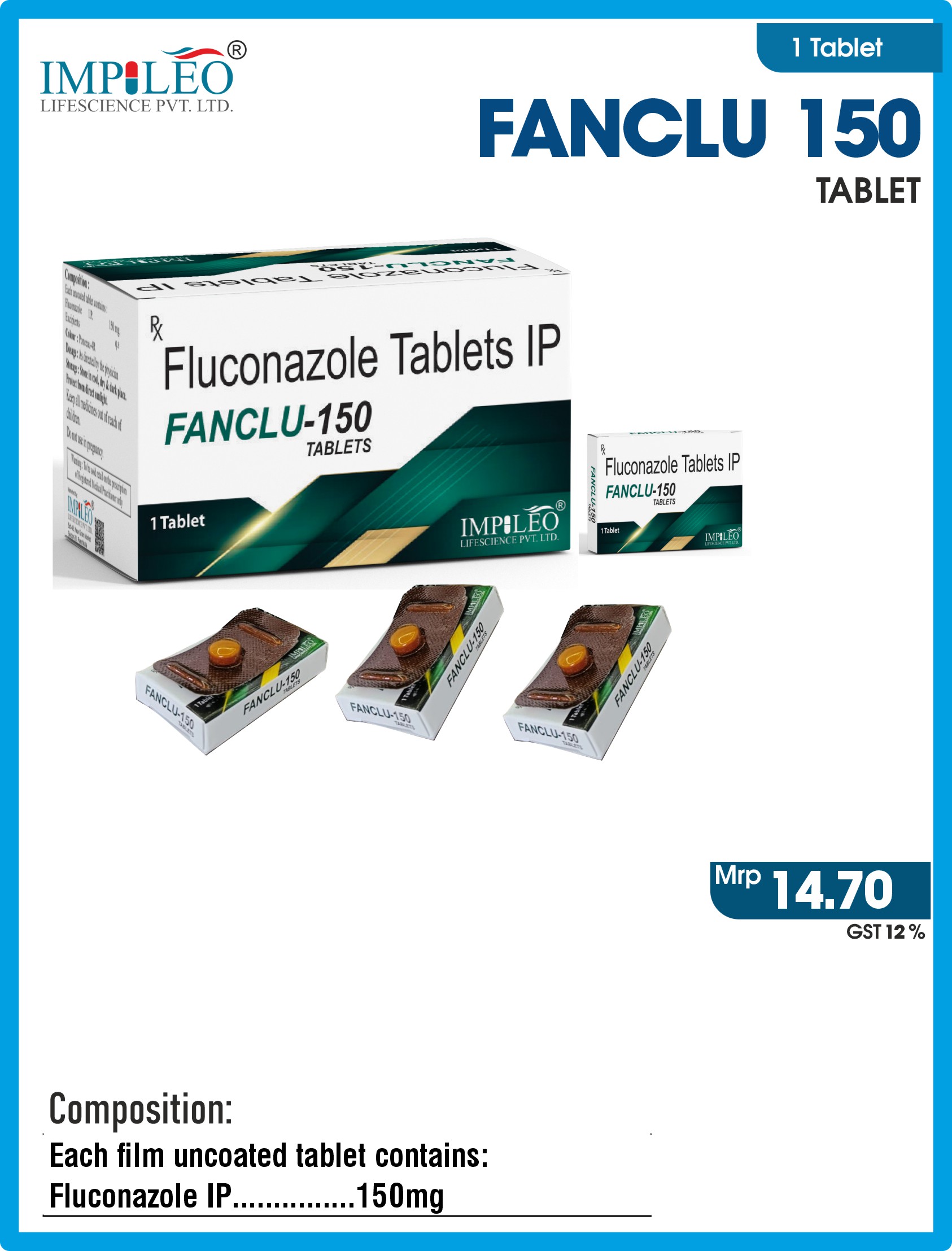 Best PCD Pharma Franchise For Fluconazole Tablets